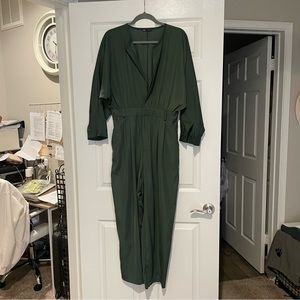 Green jumpsuit from Zara size M